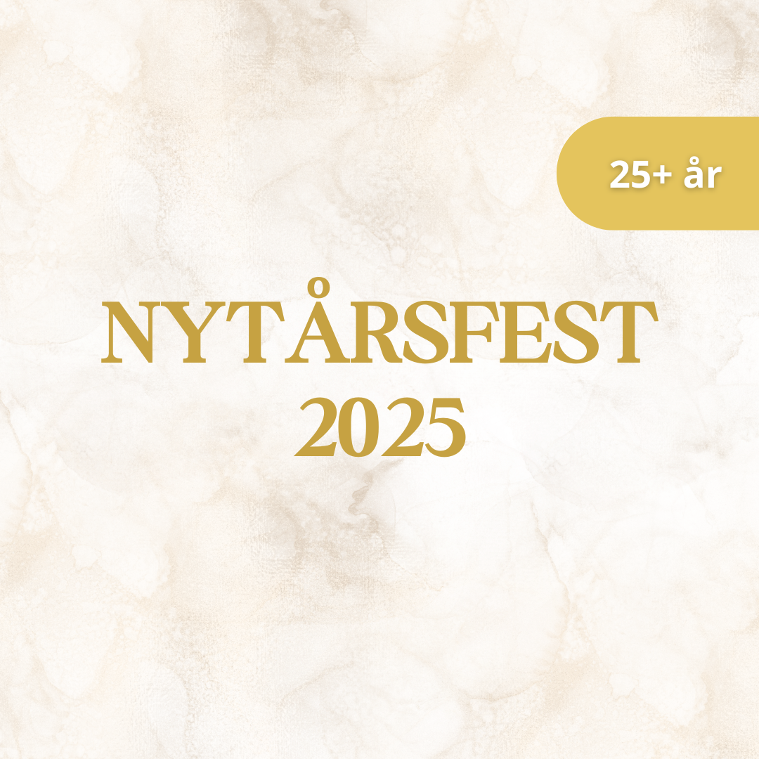 31. december: Nytårsfest 25+