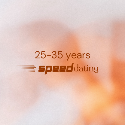 22. september 2026: Speeddating 25–35 years (English version)
