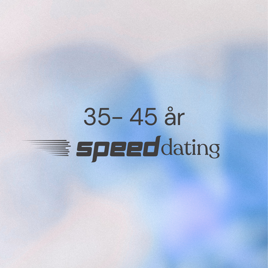 17. januar 2026: speeddating 35-45 år