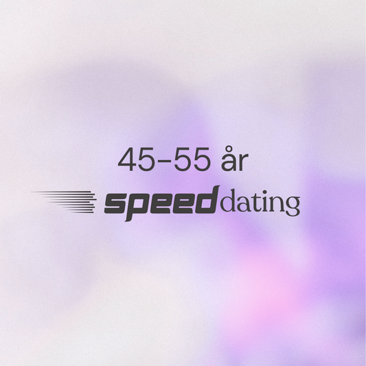 28. februar 2026: speeddating 45-55 år