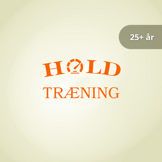 18. januar: Hold Træning 25+
