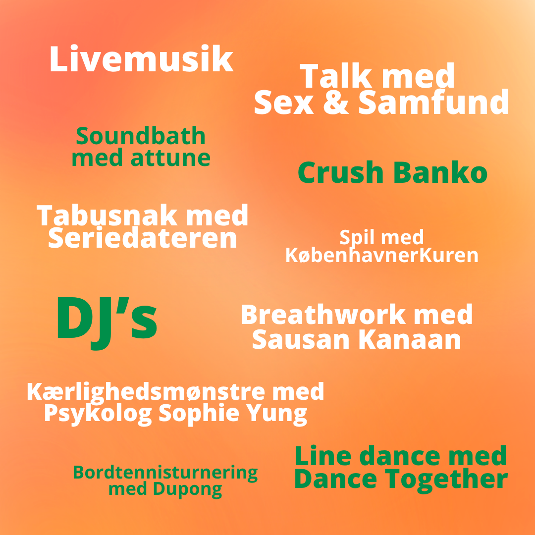21.-22. august 2026: Singlefestival
